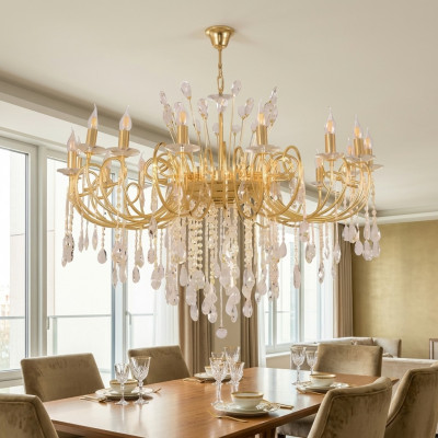 Kroonluchter Moderne hanglamp Plafondlamp Luxe kroonluchter Armatuur Lamp