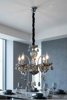 Kroonluchter kristal luxueuze kwaliteit woonkamer plafondlamp.