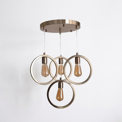 Plafondlamp moderne hanglamp woonkamer luxe mat chroom 35x70