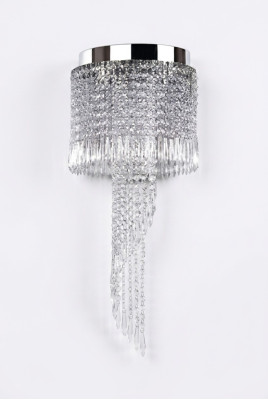 Kroonluchter hanglamp Chroom Woonkamer Lamp 30x70