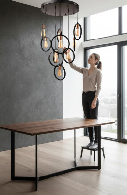 Lamp Lamp Lamp Plafondlamp 60x105 Plafondlampen Lampen