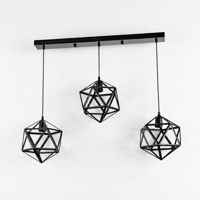 Plafondlamp moderne hanglamp Luxe Zwart Lamp Verlichting Woonkamer