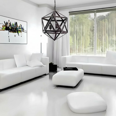 Plafondlamp Chique exclusieve woonkamerinrichting Luxe stijl Lampenlampen