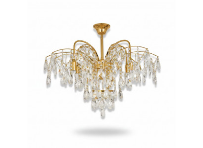 Kroonluchter Frans Goud in de woonkamer Luxe verlichting luxe lampen