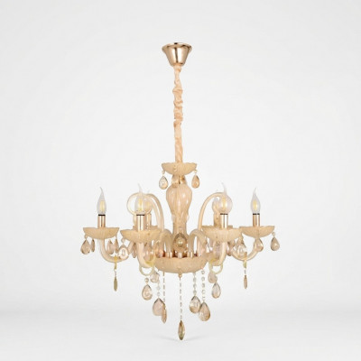 Plafondlamp moderne woonkamer met luxueuze glanslamp armatuur