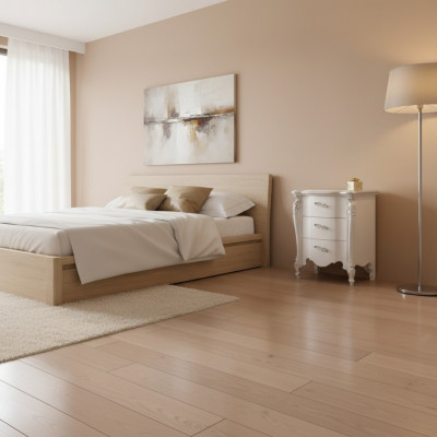 Moderne designer nachtkastje met 3 laden houten kast meubelontwerp nieuw