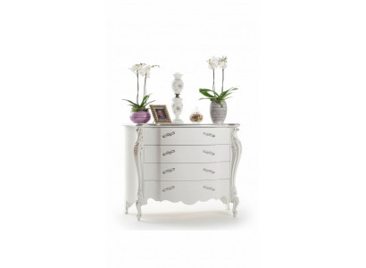 Ladenkasten wit slaapkamer design klassiek luxe houten dressoir Sideboard