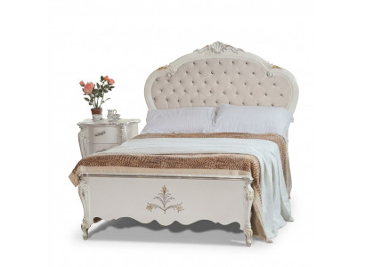 Ontwerp bed 120x200 cm Chesterfield houten bed bedden hotelkamer huwelijk.