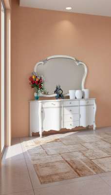Sideboard Spiegel Dressoir Houten Sideboard Designmeubels Stijl Commode