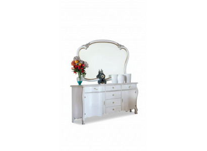 Sideboard Spiegel Dressoir Houten Sideboard Designmeubels Stijl Commode