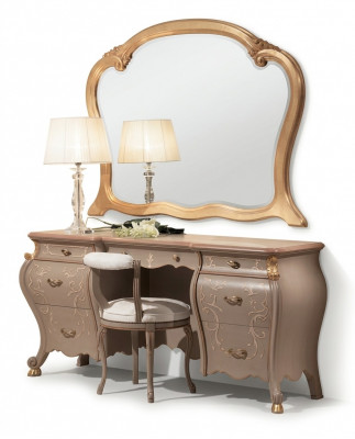 Toilettafel Set Console Spiegel Slaapkamer Meubel Ontwerp Set