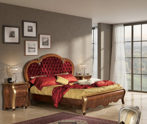 Chesterfield luxe bed voor slaapkamer bekleding design luxe bedden