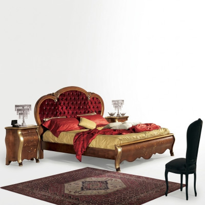 Chesterfield luxe bed voor slaapkamer bekleding design luxe bedden