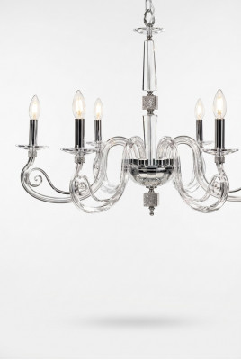 Luxe Transparante Plafondlamp Kristallen Kroonluchter Lamp