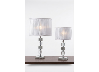 Luxe witte tafellamp kristallen kroonluchter klassieke stijl nieuw