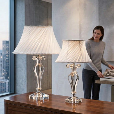 Ontwerper Klassieke Tafellamp Staande Lamp Kroonluchter Kristal Luxe