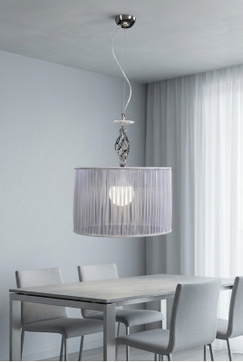 Stijlvolle witte kroonluchter plafondlampenkap hanglamp nieuw