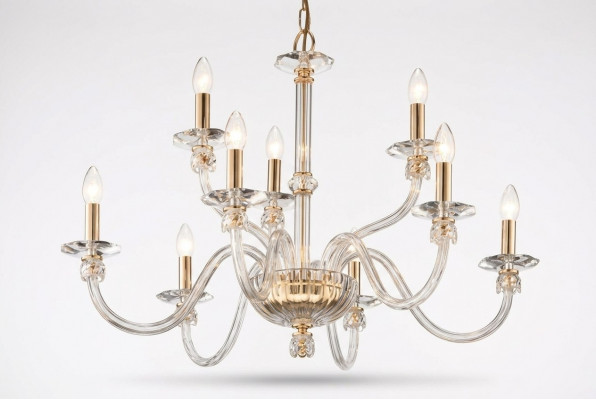 Kristallen kroonluchter plafondhanger kroonluchter lamp lampen lampen