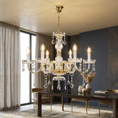 Hanglamp Kandelaar Kristallen Kandelaar Plafondlamp Lamp