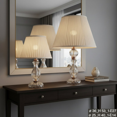 Witte klassieke tafellamp in antieke stijl vloerlamp woonkamer verlichting