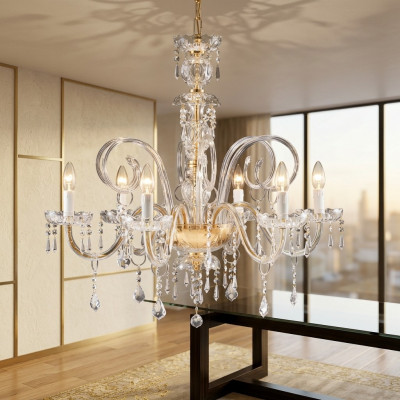 Kroonluchter Hanglamp Kroonluchter 72 x 72 cm Plafondverlichting