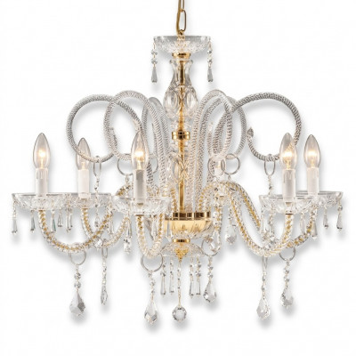 Luxe plafondlamp kroonluchter kristallen lamp lamp verlichting