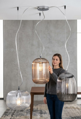 Luxe kroonluchter opgehangen plafondlamp kroonluchterlamp