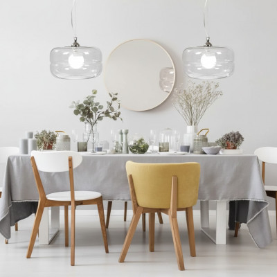 Luxe kroonluchter opgehangen plafondlamp kroonluchterlamp.