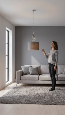 Vorm licht ronde plafondlamp oppervlak slaapkamer kroonluchterlamp