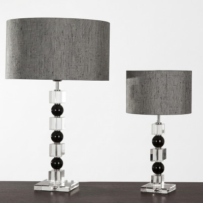 Klassieke grijze nachtlamp luxe tafellamp lamp