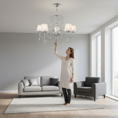 Kroonluchter Kristal kroonluchter stijlvol plafond hanglamp