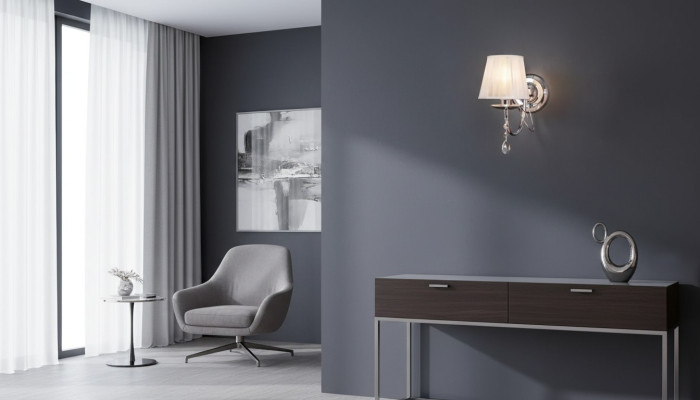 Grijze muurlamp in antieke stijlKroonluchter wandlamp Designer lamp Nieuw