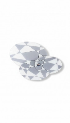 Kroonluchter stijl Moderne plafondlamp prachtige lamp nieuw Luxe Grijs