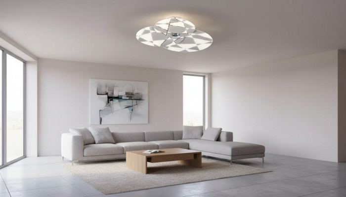 Nieuwe luxe grijze kroonluchter in eigentijdse stijl plafondlamp luchter.