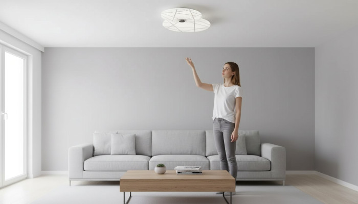 Witte plafondverlichting Luxe kroonluchter Moderne edele lamp Nieuw