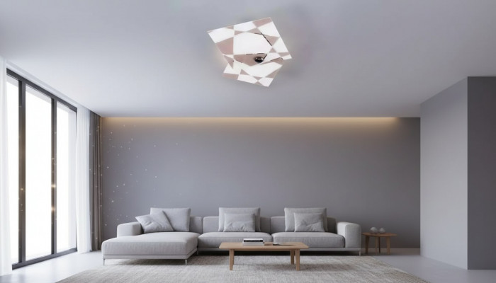 Moderne luxe kroonluchter hanglamp kroonluchter 2x lamp armatuur