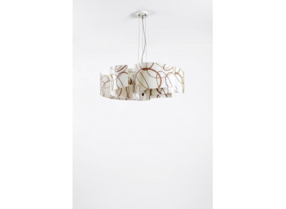Kroonluchter Stijl Hedendaagse Plafondlamp Wit Mooie Lamp