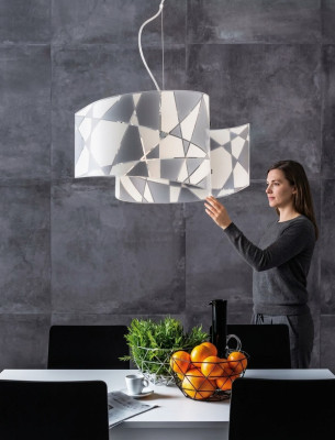 Elegante plafondlamp Moderne keukenkroonluchter 2x lampenontwerp