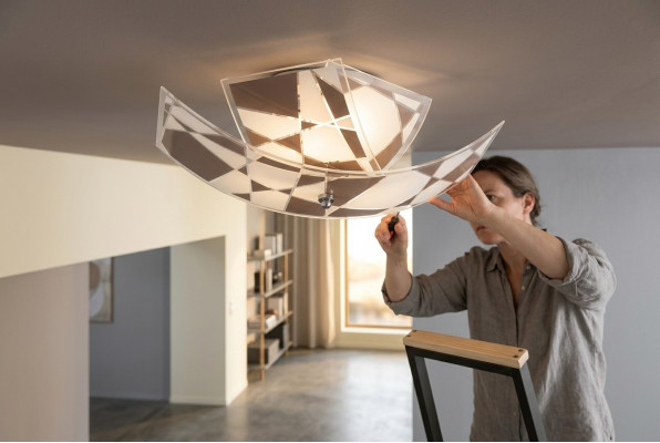 Luxe kristallen kroonluchter 2x lamp modern wit lamp nieuw