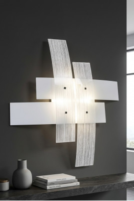 Wandlamp Ontwerplamp wit licht Wandkroonluchter Wandsignatuurlamp Lamp