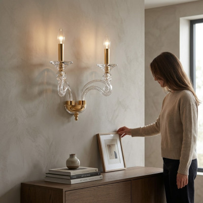 Wandlamp Ontwerp Luxe Wandlamp Hanglamp Kristal nieuw