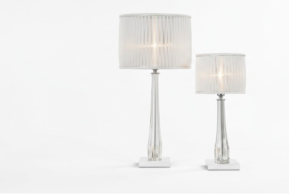 Luxe klassieke nachtlamp tafellamp wit tafelverlichting nieuw.