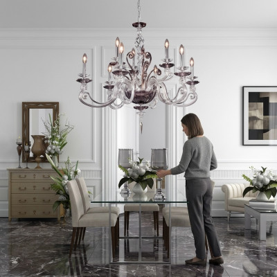 Lustre Kristal Kroonluchter Lamp Plafondlamp Hanglamp nieuw