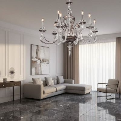 Lustre Kristal Kroonluchter Lamp Plafondlamp Hanglamp nieuw