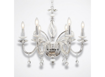 Luxe plafondlamp wit kroonluchter plafondlamp kroonluchter kristallen lamp
