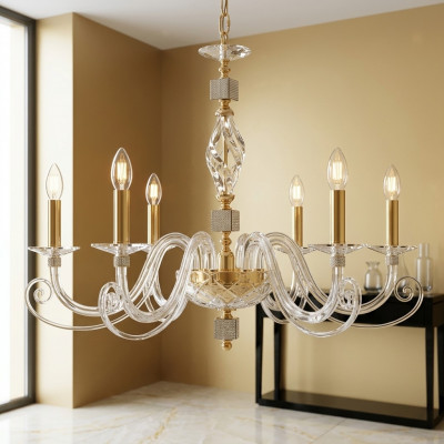 Luxe plafondlamp plafondverlichting kroonluchter kristallen lamp