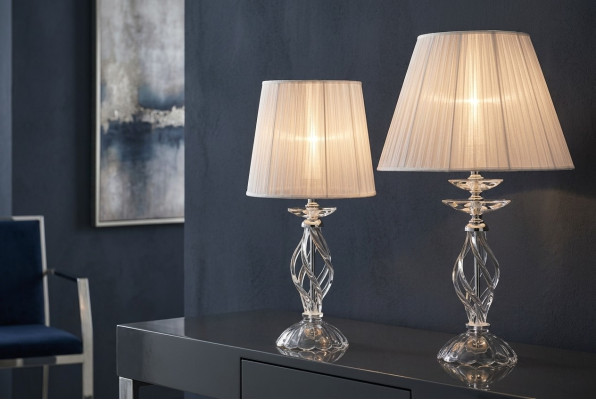 Ontwerper Kristal Witte Vloerlamp Kroonluchter Antieke Stijl Tafellamp