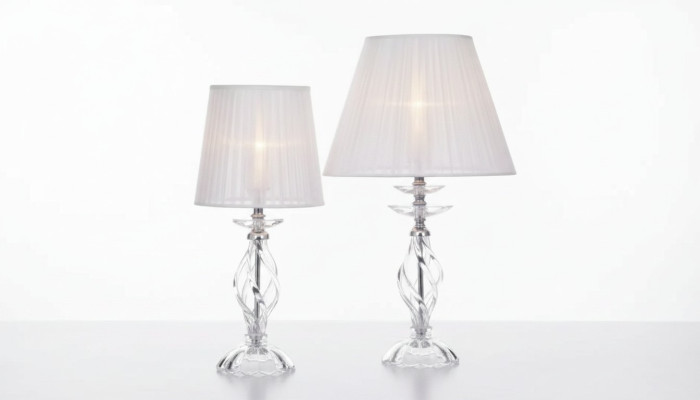 Ontwerper Kristal Witte Vloerlamp Kroonluchter Antieke Stijl Tafellamp