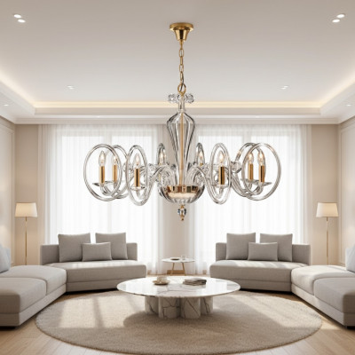 Luster Kristallen Kroonluchter Lamp Plafondverlichting Verlichting Hanglamp Nieuw