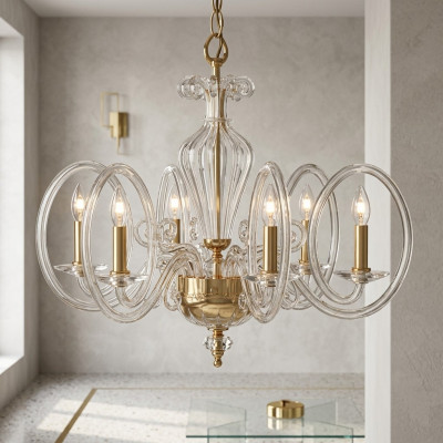 Kroonluchter Lamp Hanglamp Kristal Luster Plafondlamp
